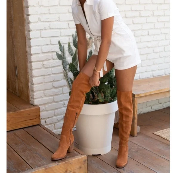 Kelsi Dagger Brooklyn Logan Over the Knee Boots - Picture 2 of 9